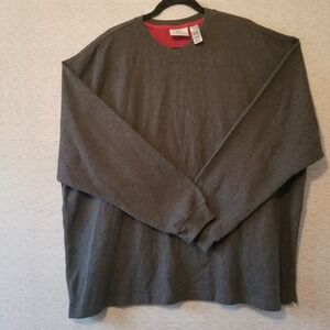 Farah Men's Classic Gray Crew Neck Pullover Sweatshirt 3XL